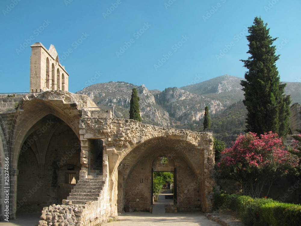 Bellapais abbey, Cyprus
