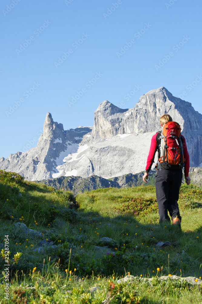 Wandern in den Bergen