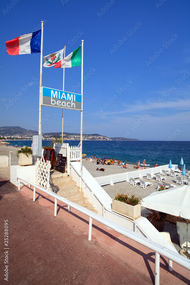 South Beach in the French Riviera