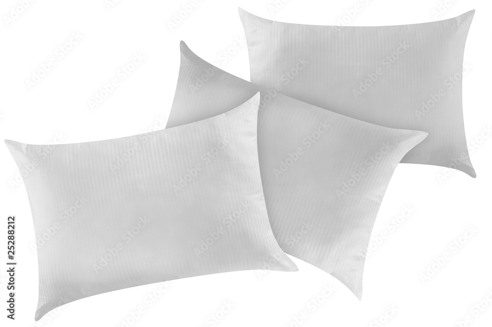 Three pillows. Three pillows.