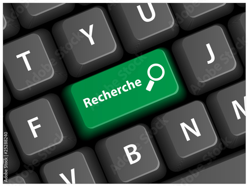 Touche RECHERCHE (internet rechercher moteur site connexion) photo