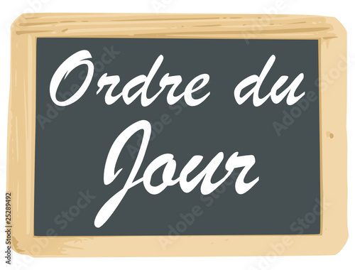 Ordre du jour