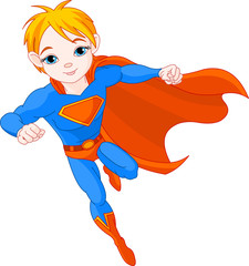 Fototapete Superhelden Super  Boy  © Anna Velichkovsky