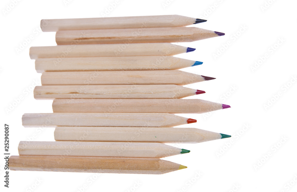 Obraz premium coloured pencil