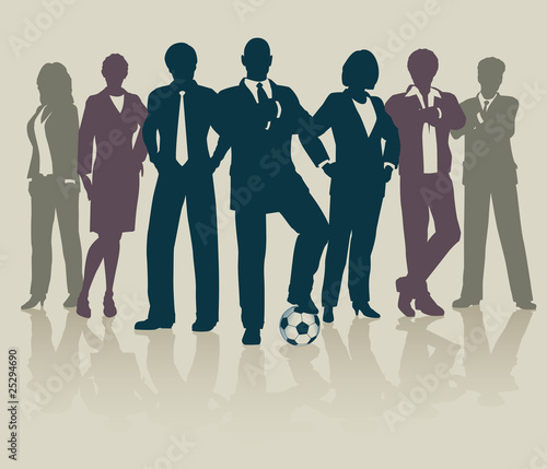 Football business team