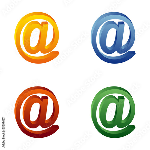 Grafik - at-Zeichen - email