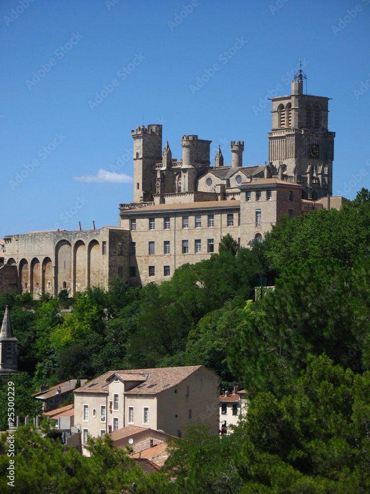 Panorámica de la Catedral de Béziers