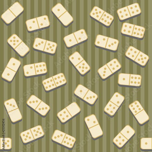 seamless background with dominoes