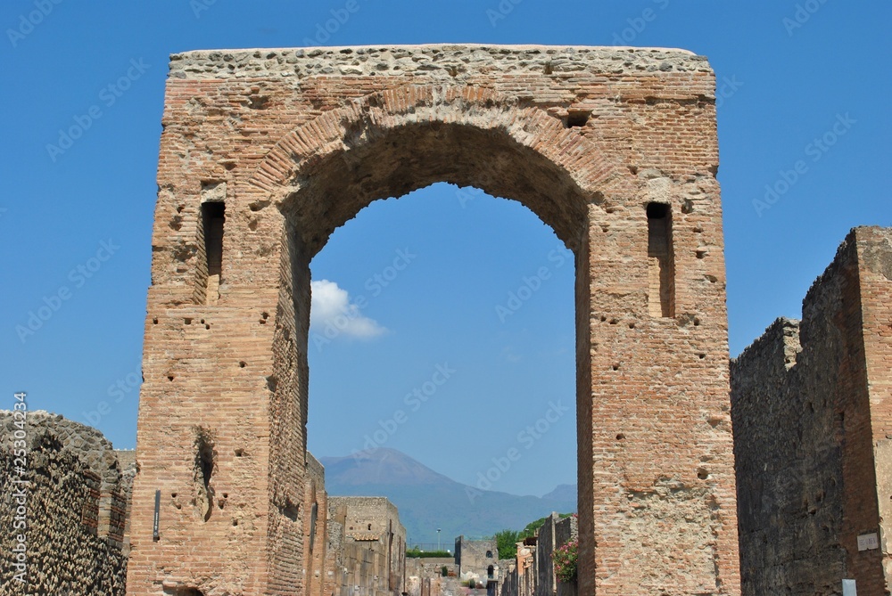 Pompei - Sito archeologico - Vesuvio - Napoli - Italia