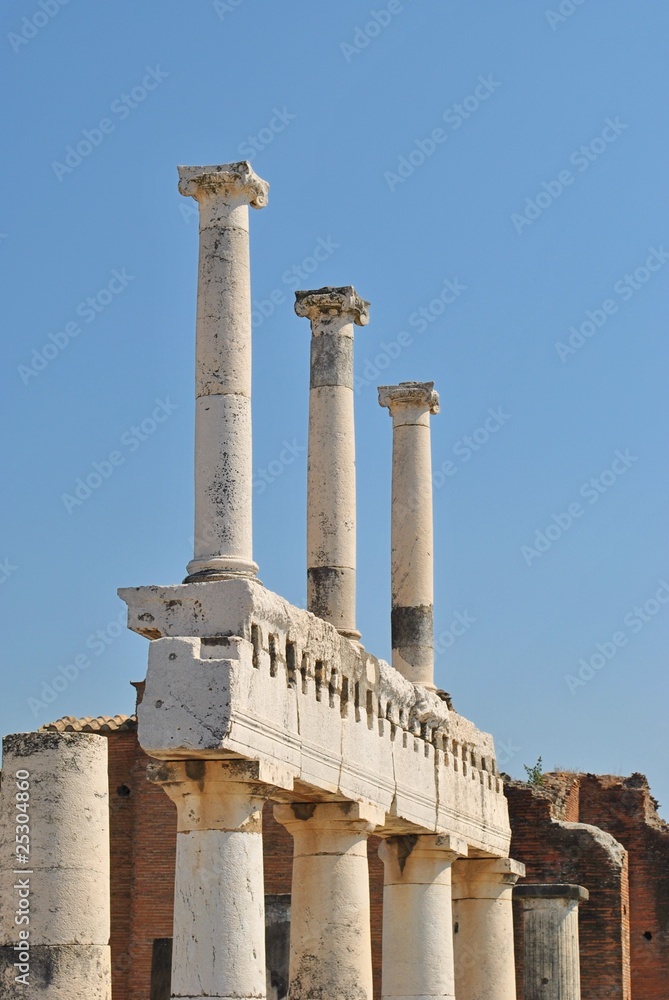 Pompei - Sito archeologico - Vesuvio - Napoli - Italia Pompei - Sito archeologico - Vesuvio - Napoli - Italia