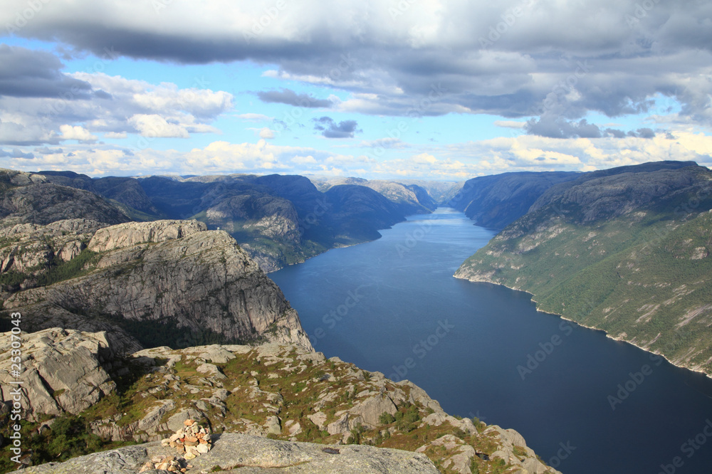 Lysefjorden, fiord in Norway