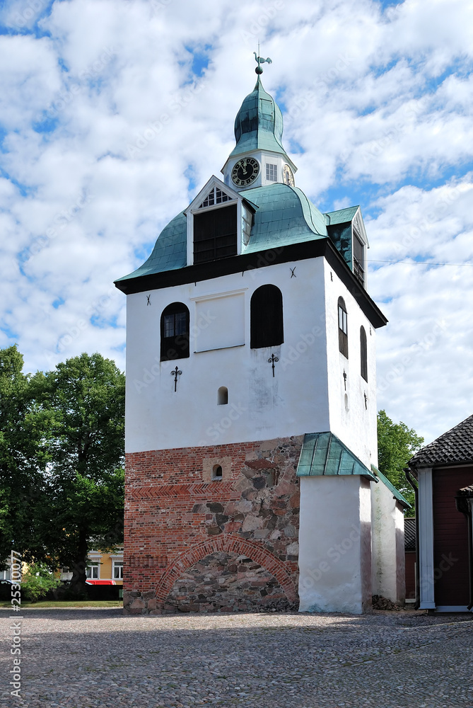 Porvoo, Finland. Medieval bell-fry