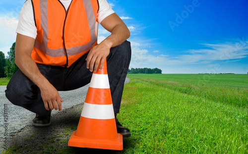 road worker photo