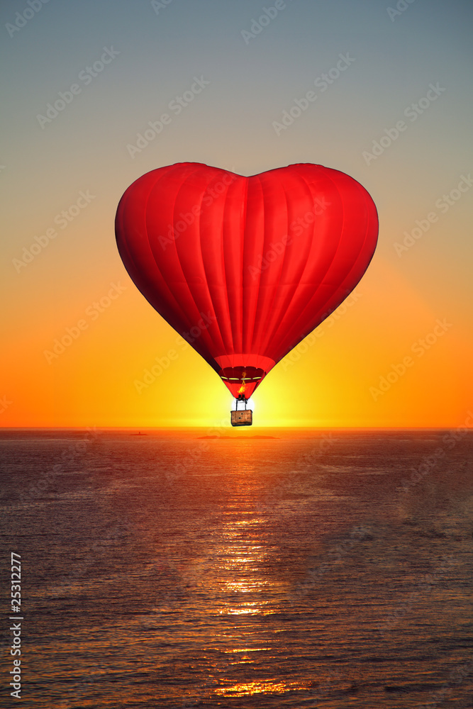 Fototapeta premium Love balloon