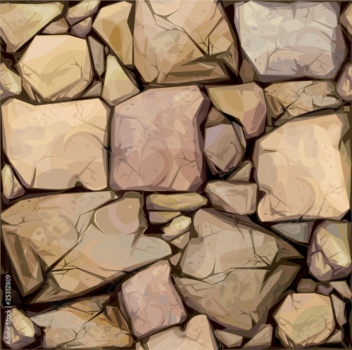 Seamless texture of stones
