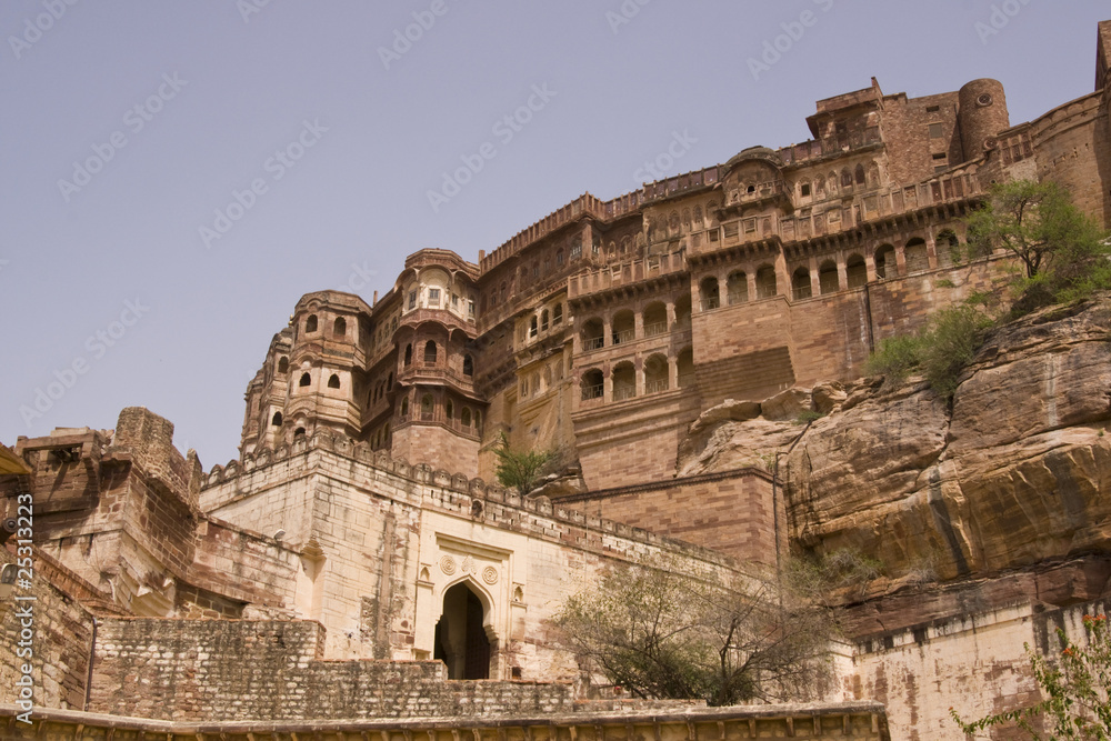 Meherangarh Fort , Jodhpur, Rajasthan, India