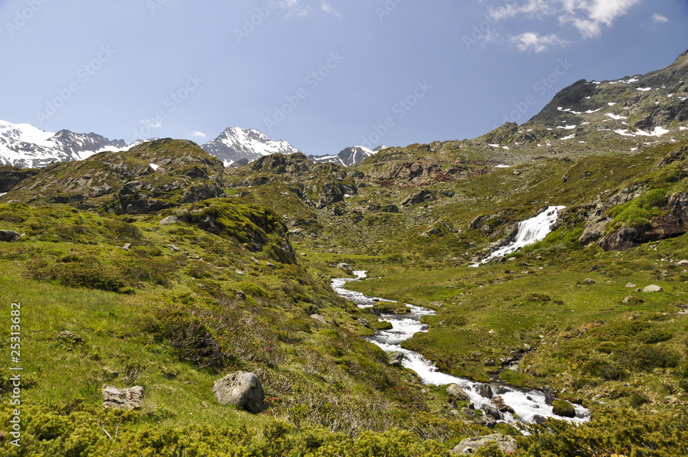 Fototapeta premium Rifflbach - Kaunertal - Österreich