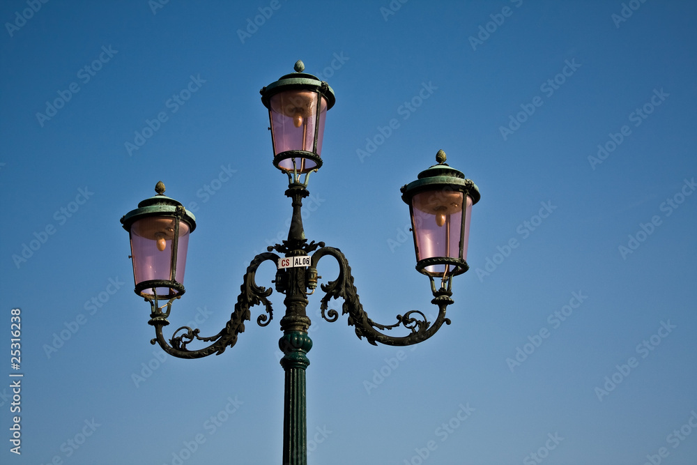 Street Lamp, Venice