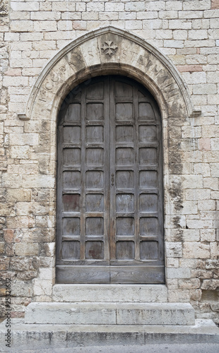 Wallpaper Mural Wooden Portal Church. Torontodigital.ca