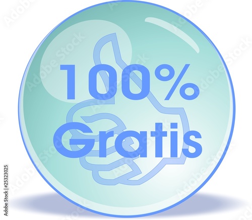bouton 100% gratis