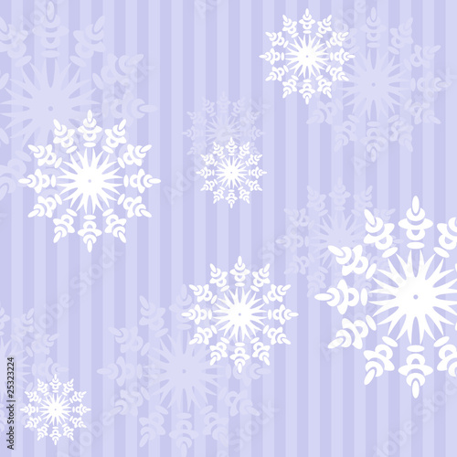 seamless background with snowflakes