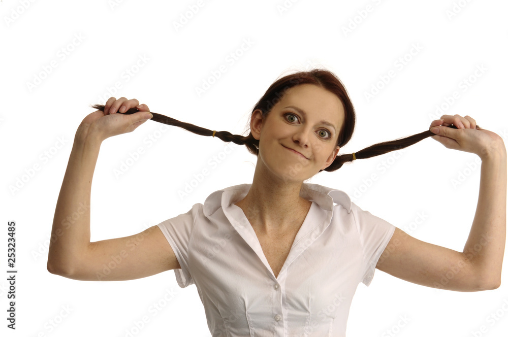 Fototapeta premium School-girl