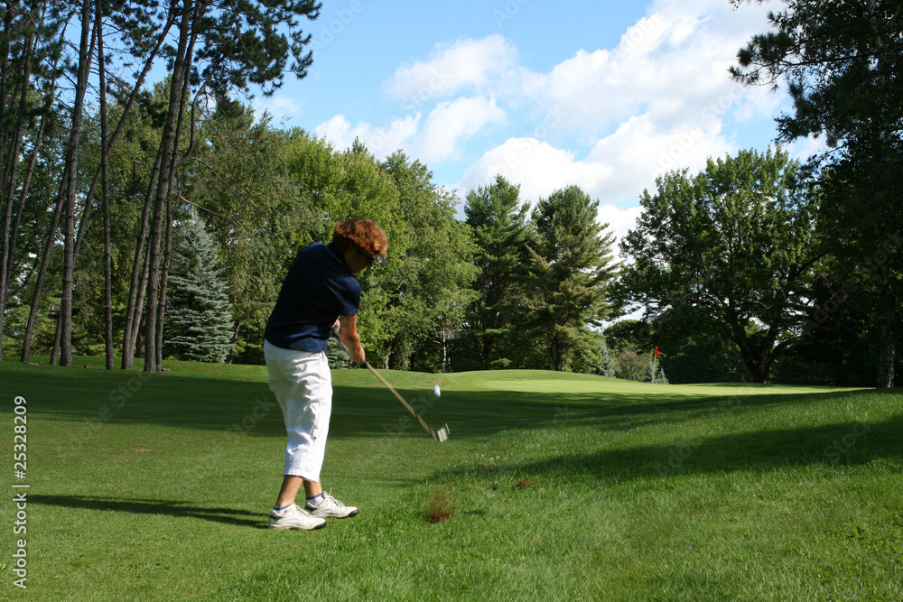 Fototapeta premium Woman Golfer