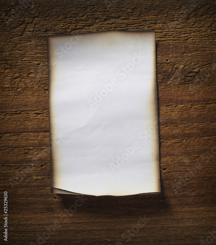 note paper on wooden wall business