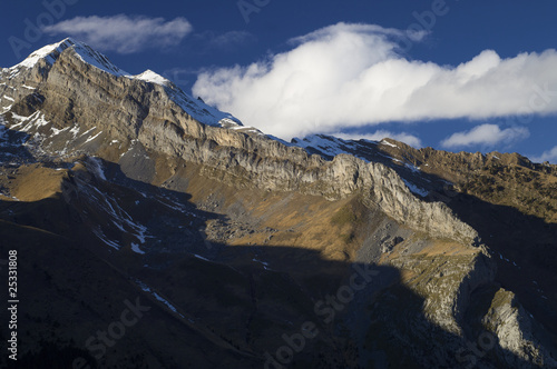 Otal peak in Pyrenees photo