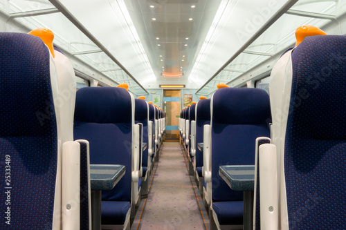 railway coach interior