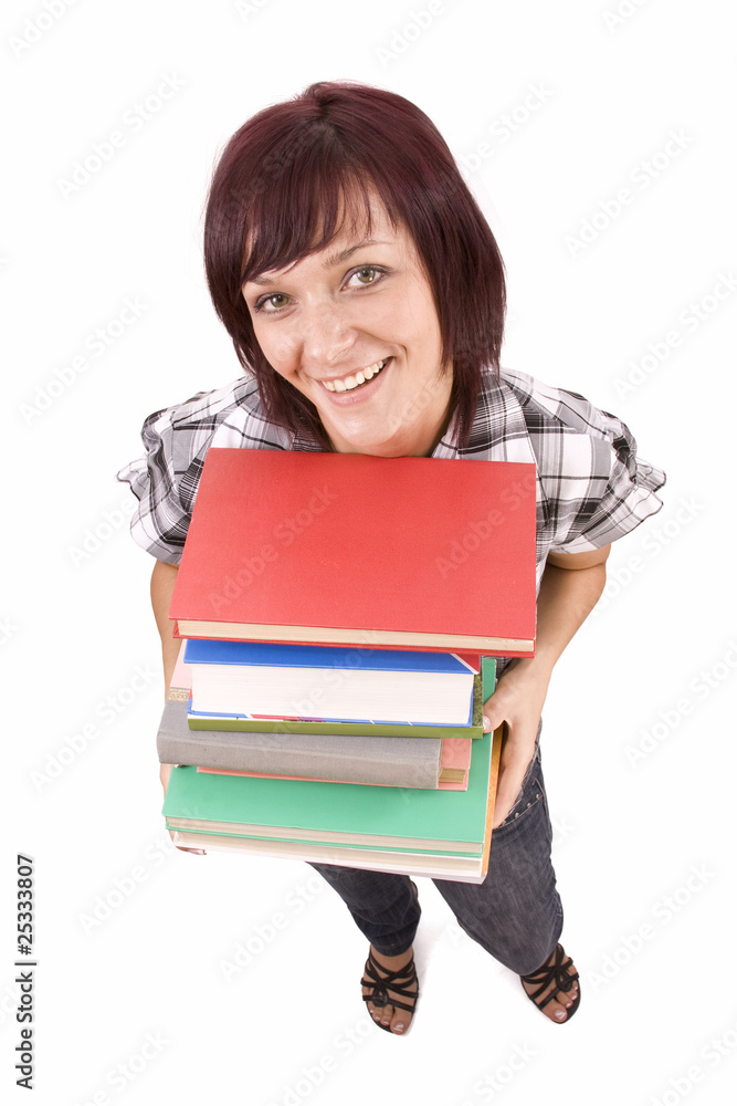 smiling student woman smiling student woman