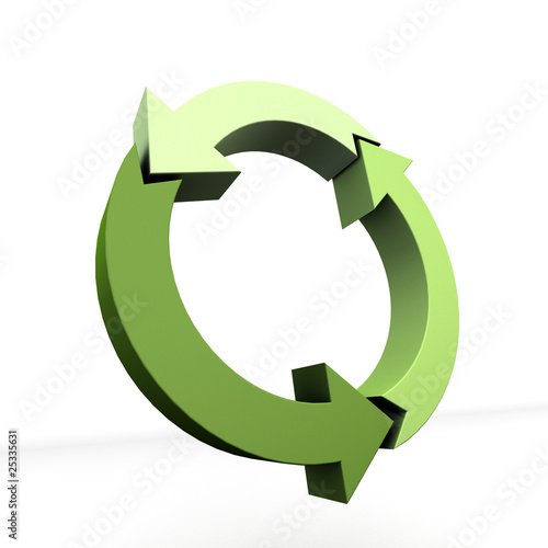 cerchio&frecce verdi photo