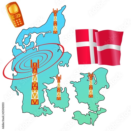 mobile connection of Denmark