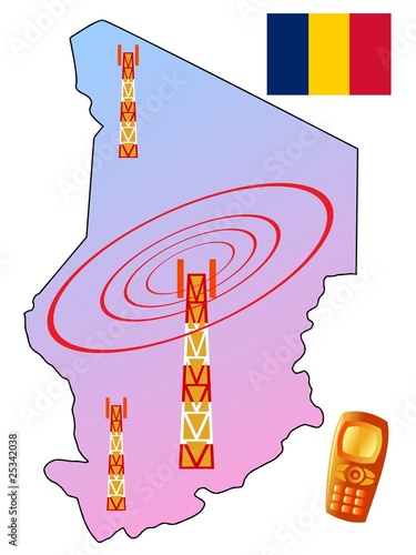mobile connection of Chad