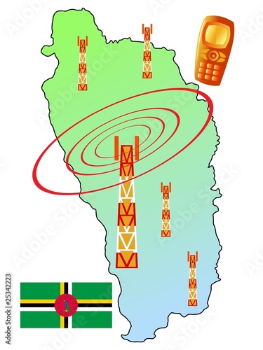 mobile connection of Dominica