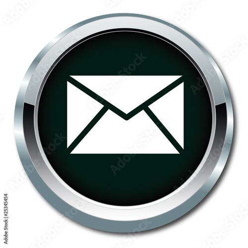E-Mail Button Icon in Dark