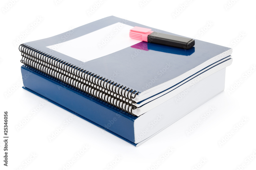 Blue school textbook Blue school textbook