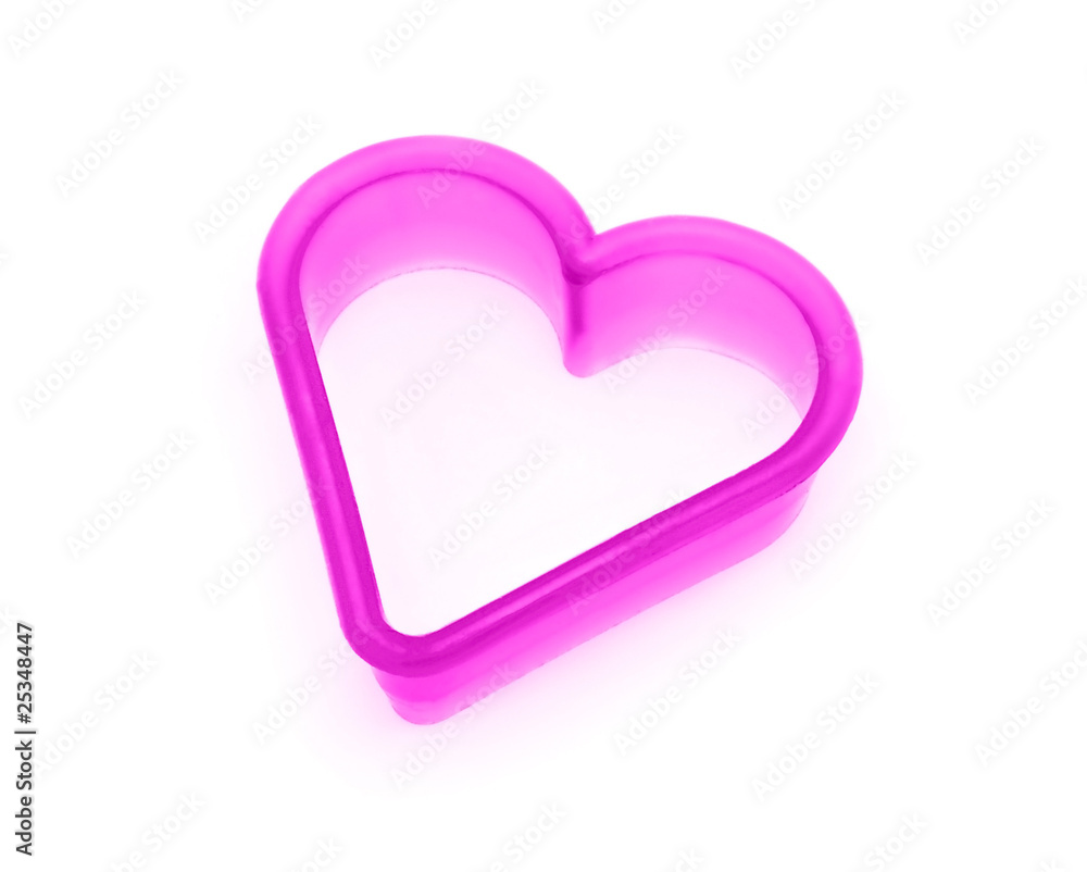 heart shaped  cookie cutter