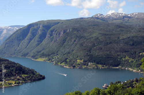 View over Hardangerfjord, Norway © davidyoung11111
