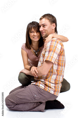 couple smiling photo