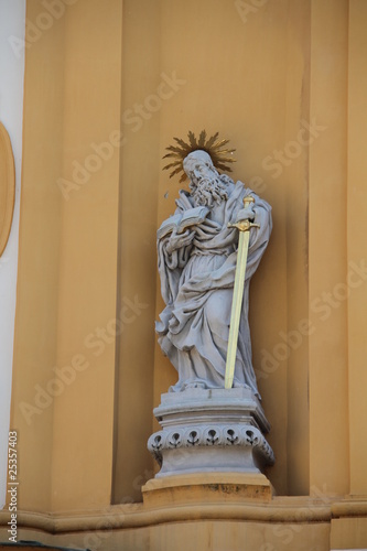 abbaye de melk,statue