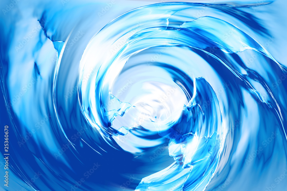 swirling shimmering outline of smoke on a blue background swirling shimmering outline of smoke on a blue background