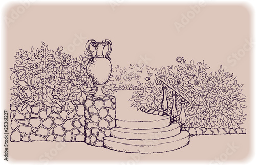 Stairs in the Park