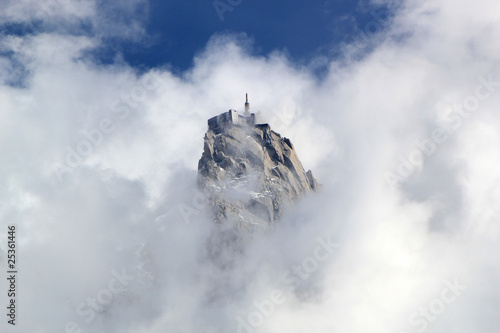 View of Aiguille Du Midi, France