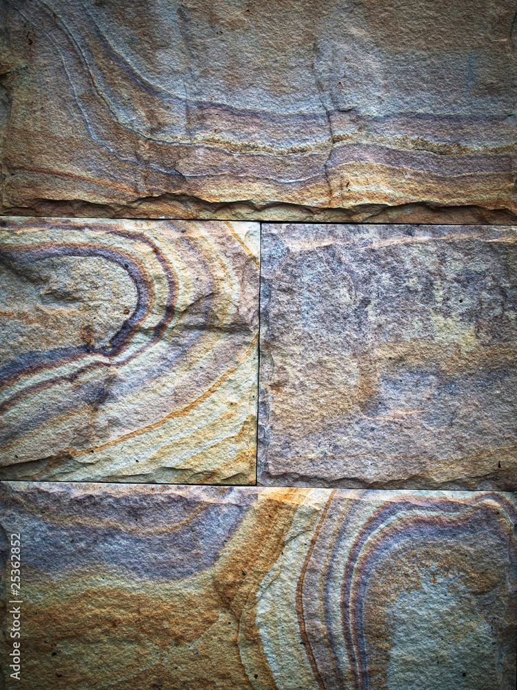 Fototapeta premium kolorowy kamienny mur