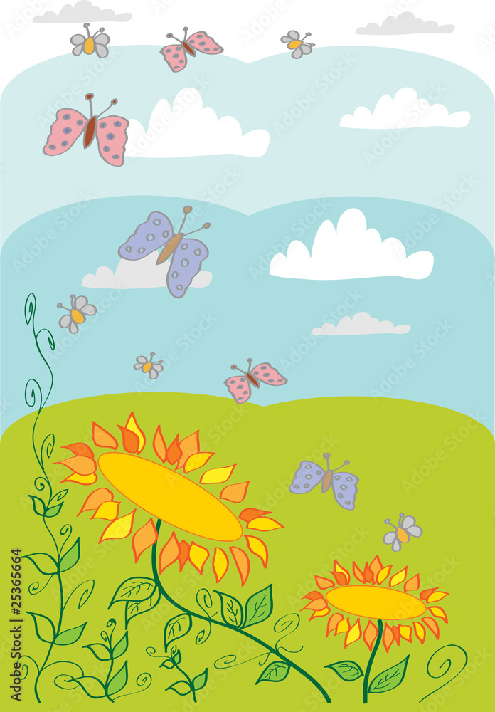 butterflies