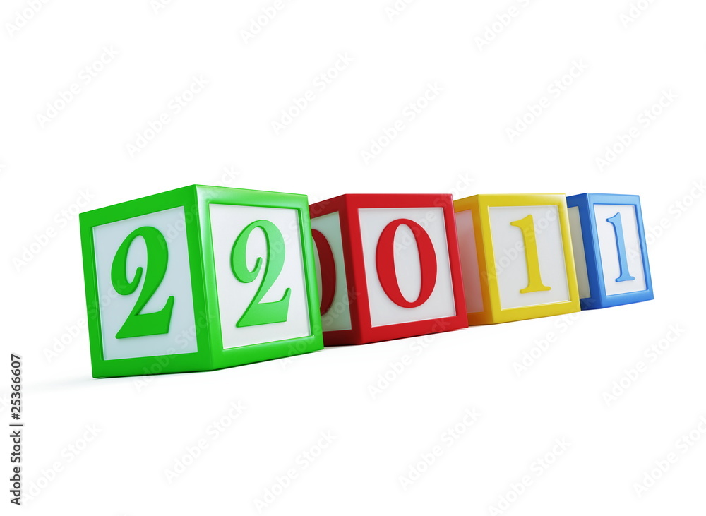 new year's 2011 alphabet blocks new year's 2011 alphabet blocks