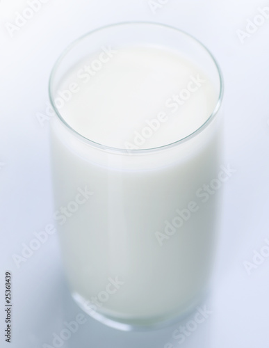 Glass of Fresh Healthy Milk
