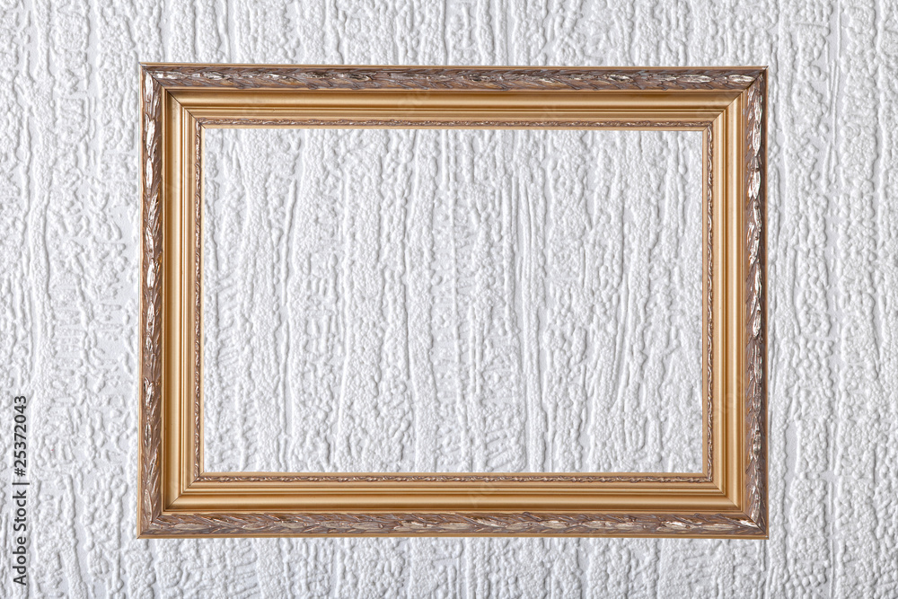 Fototapeta premium frame over the wall background
