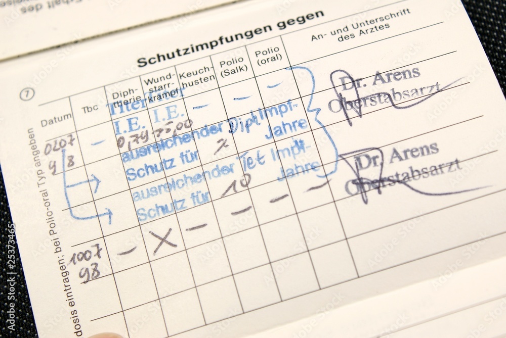 Blutgruppenausweis Blutgruppenausweis
